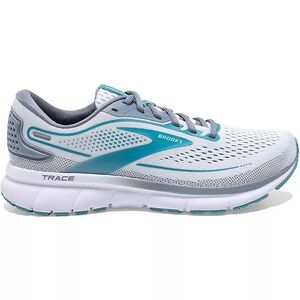 Brooks Trace 2 Women's Athletic Shoes - White, Grey, Teal